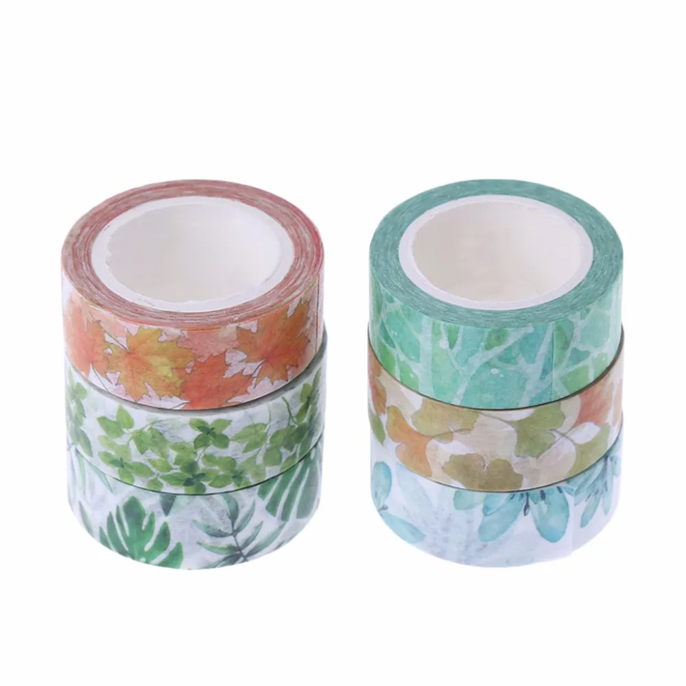 

Kawaii Plants Masking Washi Tape Decor Self Adhesive DIY Scrapbooking Sticker