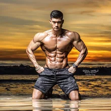 Модные новые мужские шорты для фитнеса, бодибилдинга, тренировок, спортзала, спортивные короткие штаны