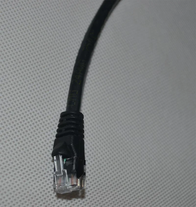 

High Quality 1.5FT Black UTP CAT6 RJ45 8P8C Network Ethernet Cable 550MHz Patch Lan Cord With Stranded Bare Copper Wire