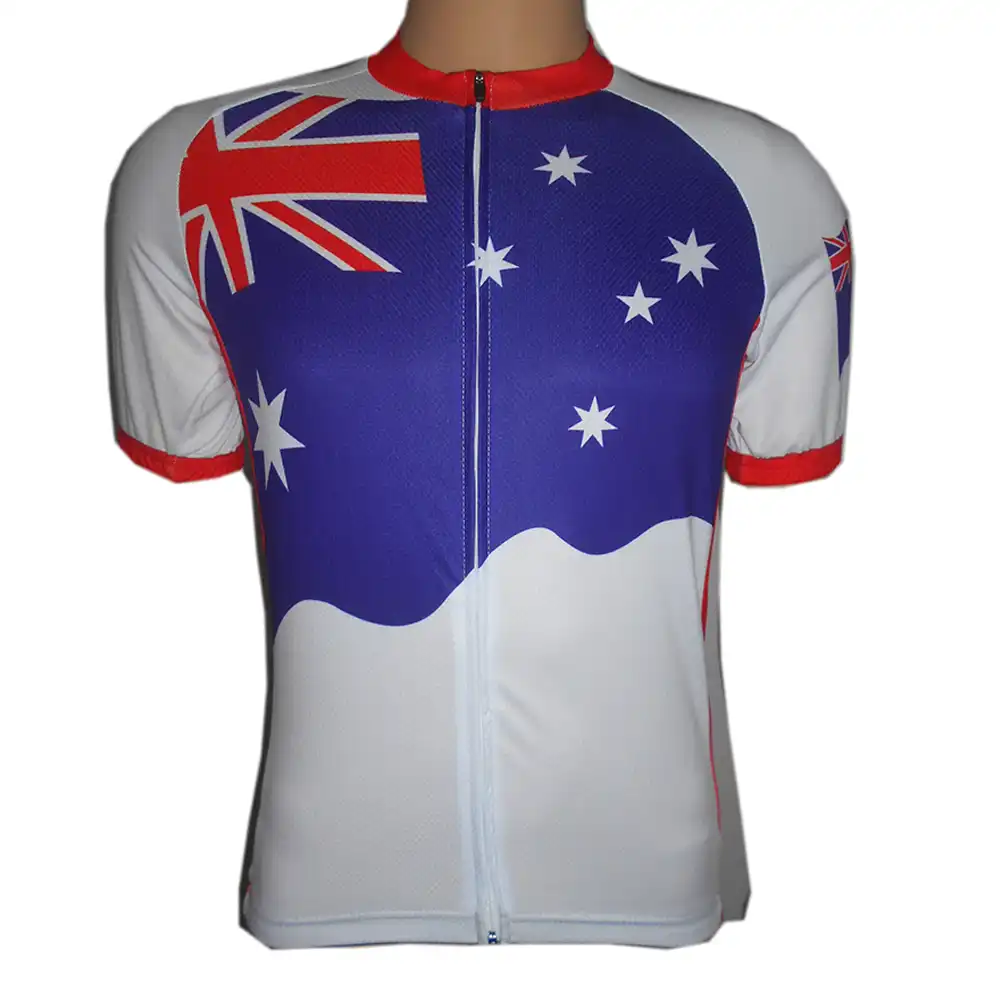 Psport Usa Cycling Jersey Mens Short Sleeve Bike Jerseys Bicycle Shirt Back 3 Pockets Jerseys Sports Outdoors