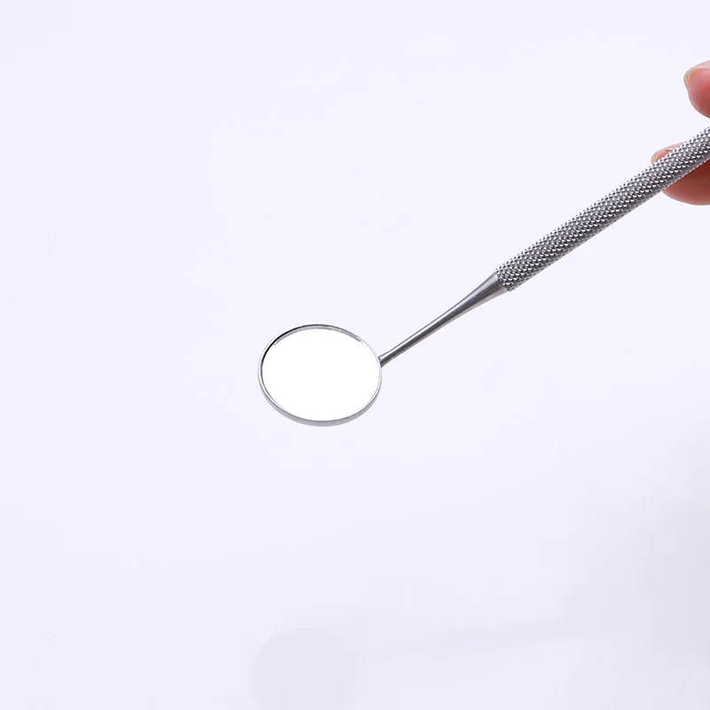 Зеркало для проверки наращивания ресниц из нержавеющей стали стоматологическое зеркало съемные инструменты для макияжа