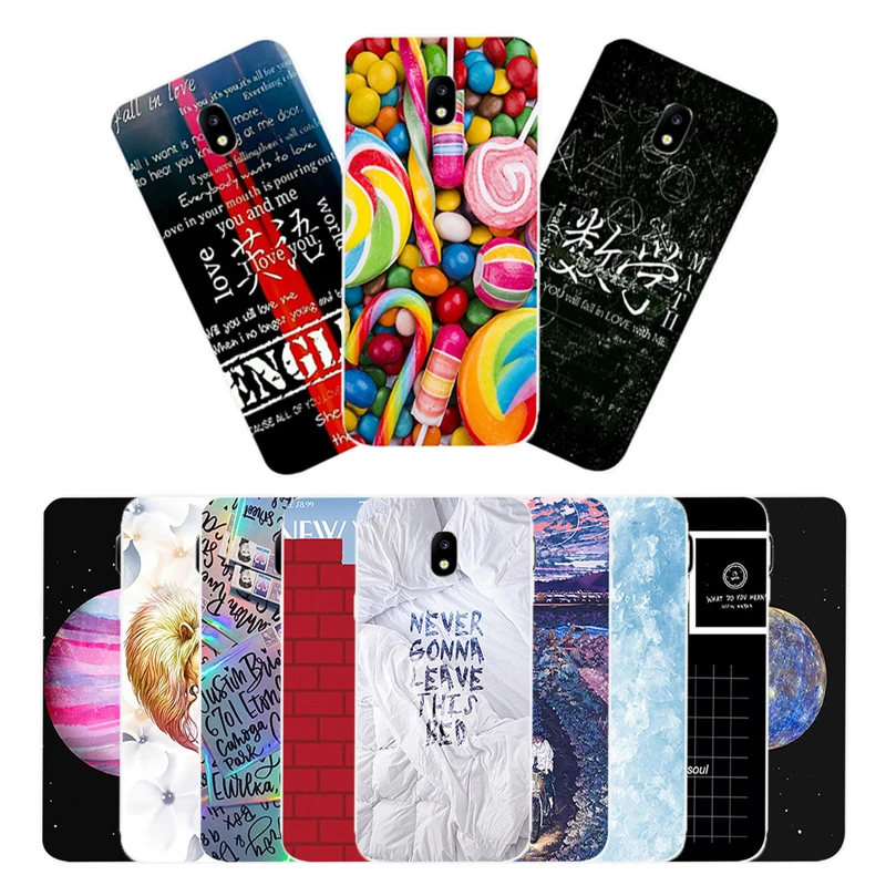 Soft Tpu For Samsung Galaxy J3 17 Brick Case Clear Silicone Cover For J3 Pro 17 Eu Version Black Matte Phone Shell 5 0 Fitted Cases Aliexpress