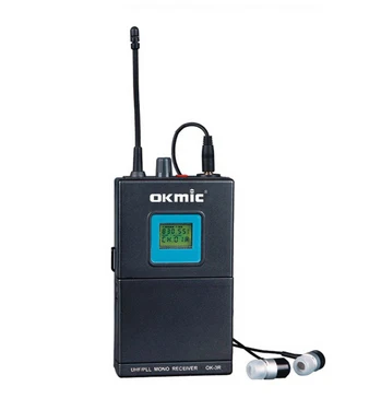 okmic OK-800TX передатчик OK-3R UHF/PLL 32/96 каналов rприемники Моно беспроводной в ухо монитор системы стерео наушники