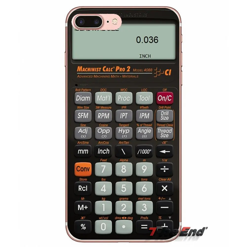 Для Sony Xperia Z Z1 Z2 Z3 Z5 compact M2 M4 M5 E3 T3 XA Aqua LG G4 G5 G3 G2 Mini Capa Calculator аксессуары чехлы для