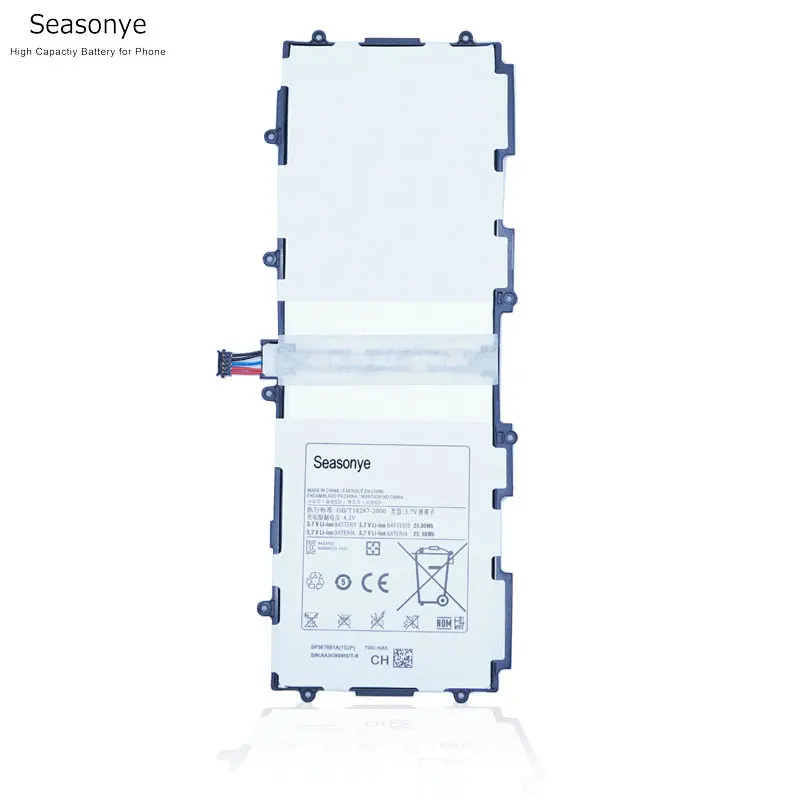 

Seasonye 7000mAh / 25.9Wh SP3676B1A(1S2P) Replacement Battery For Samsung Galaxy Tablet Tab 2 Note 10.1 P5100 P5110 P7500 P7510