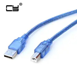 1.8 м 6ft 3 м 5 м 15ft USB 2.0 Тип мужчине b принтера шнур короткий кабель 25 см для принтера концентратор usb жесткий диск картридж