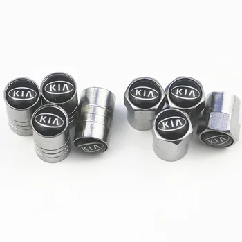 

4PCS Wheel Tire Parts Valve Stem Caps Cover For Kia Ceed Rio Sportage R K3 K4 K5 Ceed Sorento Cerato Optima 2015 2016 2017 2018
