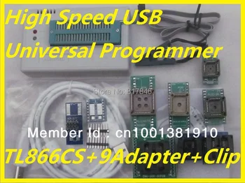 

100% XGECU V10.37 TL866II Plus TL866A 24 93 25 nand flash EEPROM PIC AVR High Speed BIOS USB Universal Programmer+10 items