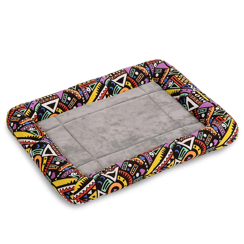 Printed Pet Dog Cushions Cat Warm Beds House For Large Dogs Mats Breathable Cozy Soft Thick Blankets Durable Kennels Printed Pet Dog Cushions Cat Warm Beds House For Large Dogs Mats Breathable Cozy Soft Thick Blankets Durable Kennels