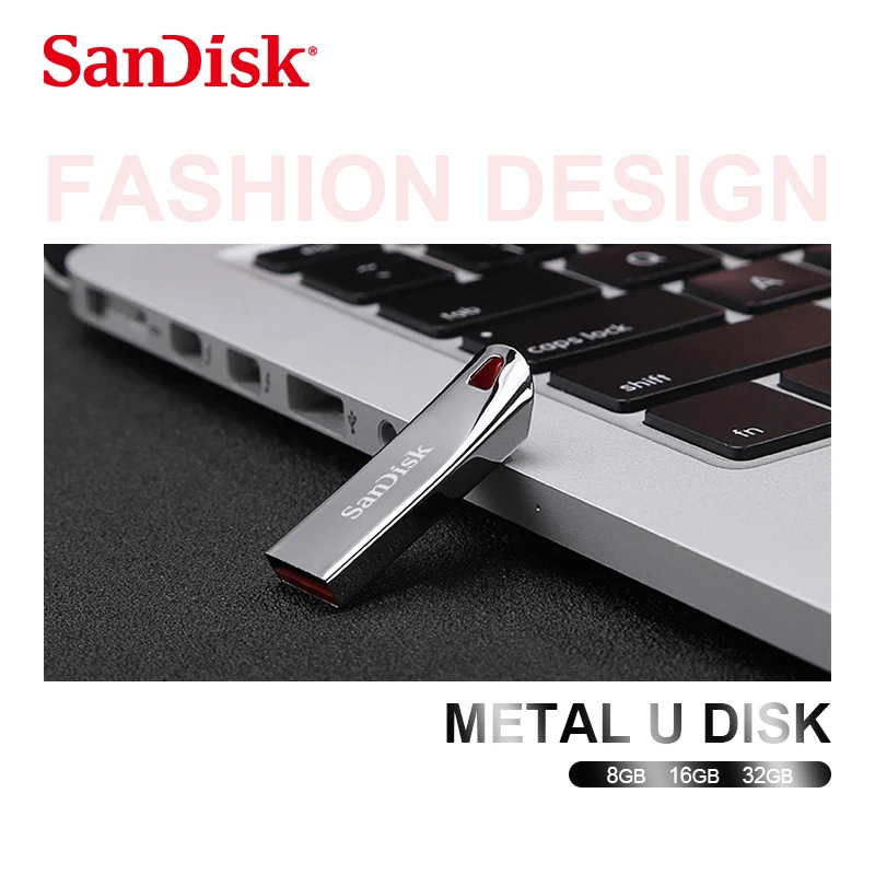 USB флеш-накопитель SanDisk CZ71, флеш-накопитель на 16 ГБ, 32 ГБ, флеш-накопитель на 64 ГБ, 128 ГБ, официальный верификационный накопитель