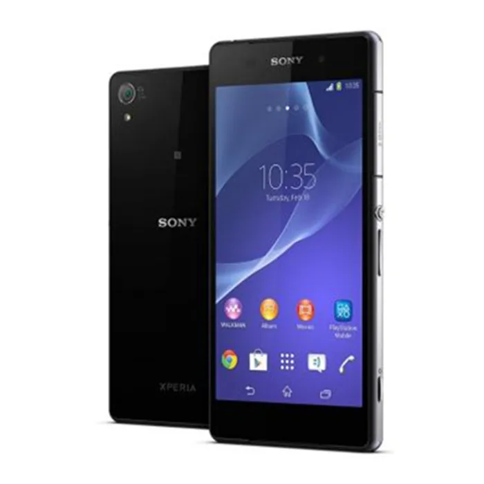 Разблокированный мобильный телефон sony Xperia Z2 D6503 Android четырехъядерный GSM WCDMA 4G LTE ram 3 ГБ rom 16 Гб 5,2 дюймов камера 20 МП