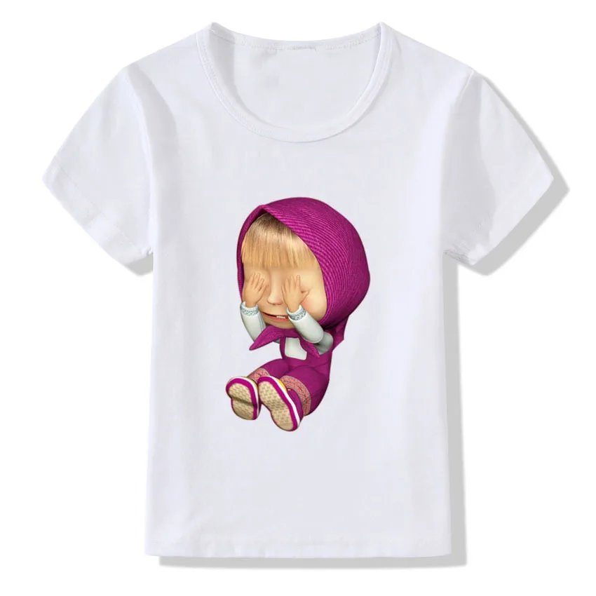 Дизайнерская футболка детские летние топы с короткими рукавами для мальчиков и девочек, детская хлопковая белая футболка CT-1932 - Цвет: Синий