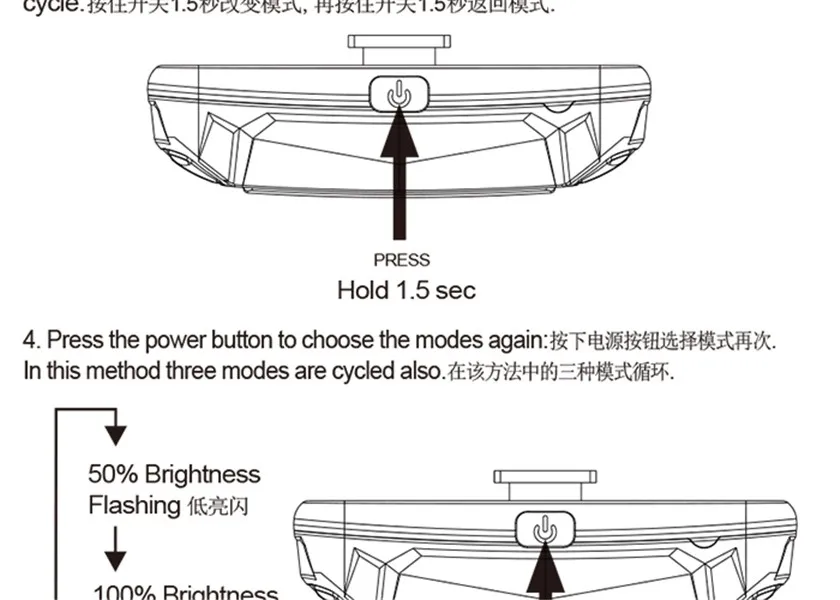 Discount GUB M-38 Rear Bike light Taillight Safety Warning USB Rechargeable Bicycle Light Tail Lamp Comet LED Cycling Bycicle  15