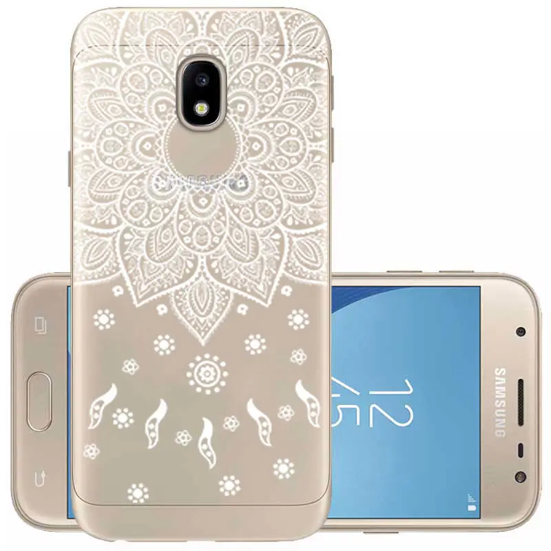 Arvin Soft TPU FOR Samsung Galaxy J7 2017 Smart Back Protective Phone Cover FOR Samsung J330 J4 J5 Clear Painted case FOR J6 J8 (12)