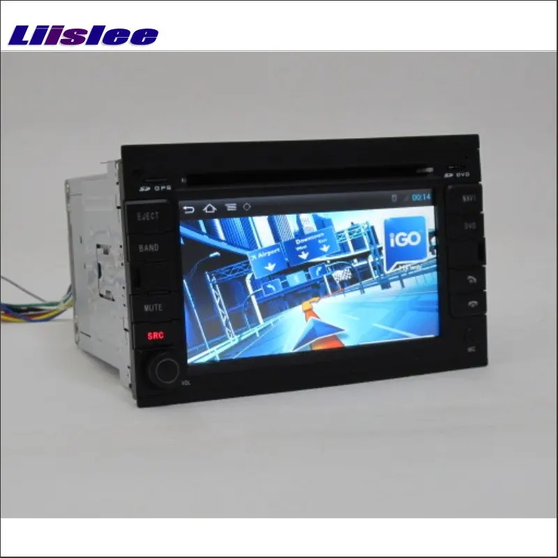 Excellent Liislee For Peugeot 307 / Expert / Partner Car Radio CD DVD Player HD Screen Audio Stereo GPS Nav Navigation Android S160 System 1