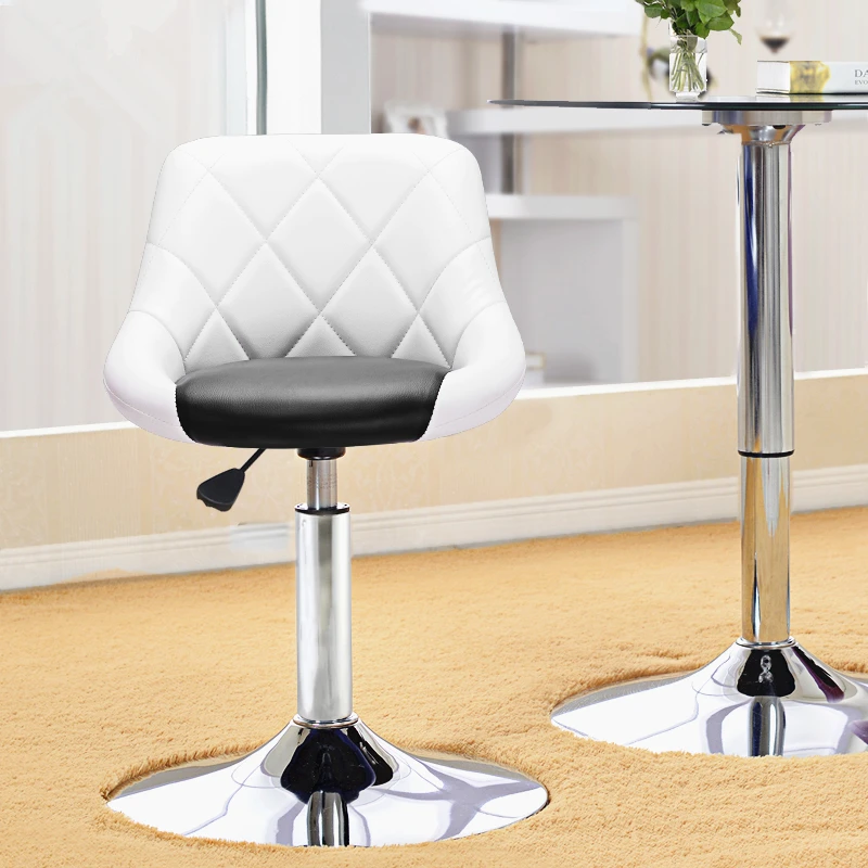 

Simple Design High Quality Swivel Bar Chair Rotating Adjustable Height Pub Bar Stool Chair Office Lounge Chair PU Material