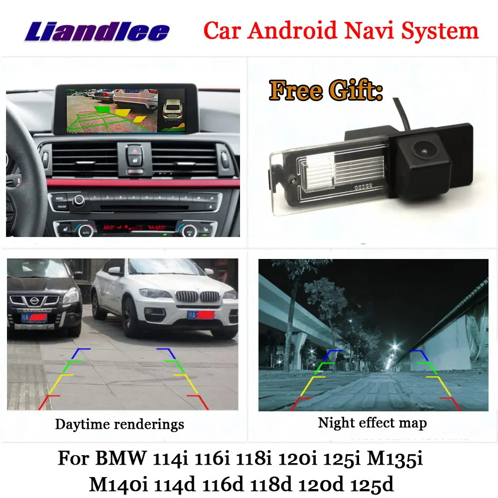 Liandlee Android для BMW 114i 116i 118i 120i 125i M135i M140i 114d 116d 118d 120d 125d Carplay Камера gps навигации мультимедиа - Цвет: Standard