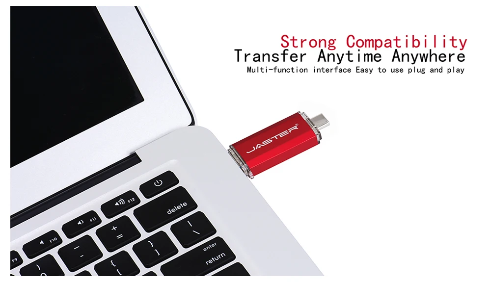 Custom LOGO 3 IN 1 USB 3.0 Flash Drive 4G 8G 16GB 32GB 64GB 128G TPC Pen Drives Metal Memory Stick OTG U Disk 100% Real Capacity fastest usb drive