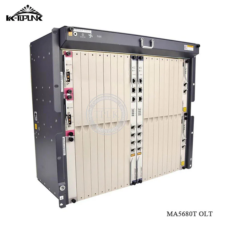 Оптический линейный терминал MA5680T GPON OLT 2 * SCUN GICF Uplink PRTE волоконно-Оптическая сеть |