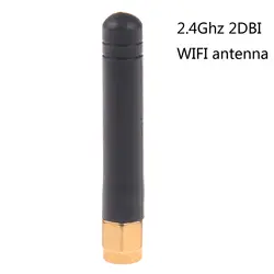 1 шт. 2,4 ГГц 2DBI Wi Fi антенна всенаправленная RP SMA Мужской ST Bluetooth Антенна 5 см длина