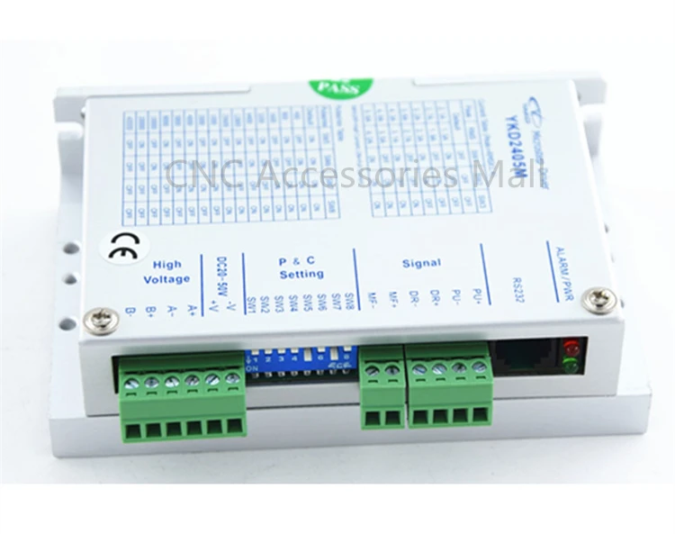 YAKO driver 2 phase step drive 42/86 series stepper motor driver YKD2405M cnc router parts YAKO driver 2 phase step drive 42/86 series stepper motor driver YKD2405M cnc router parts