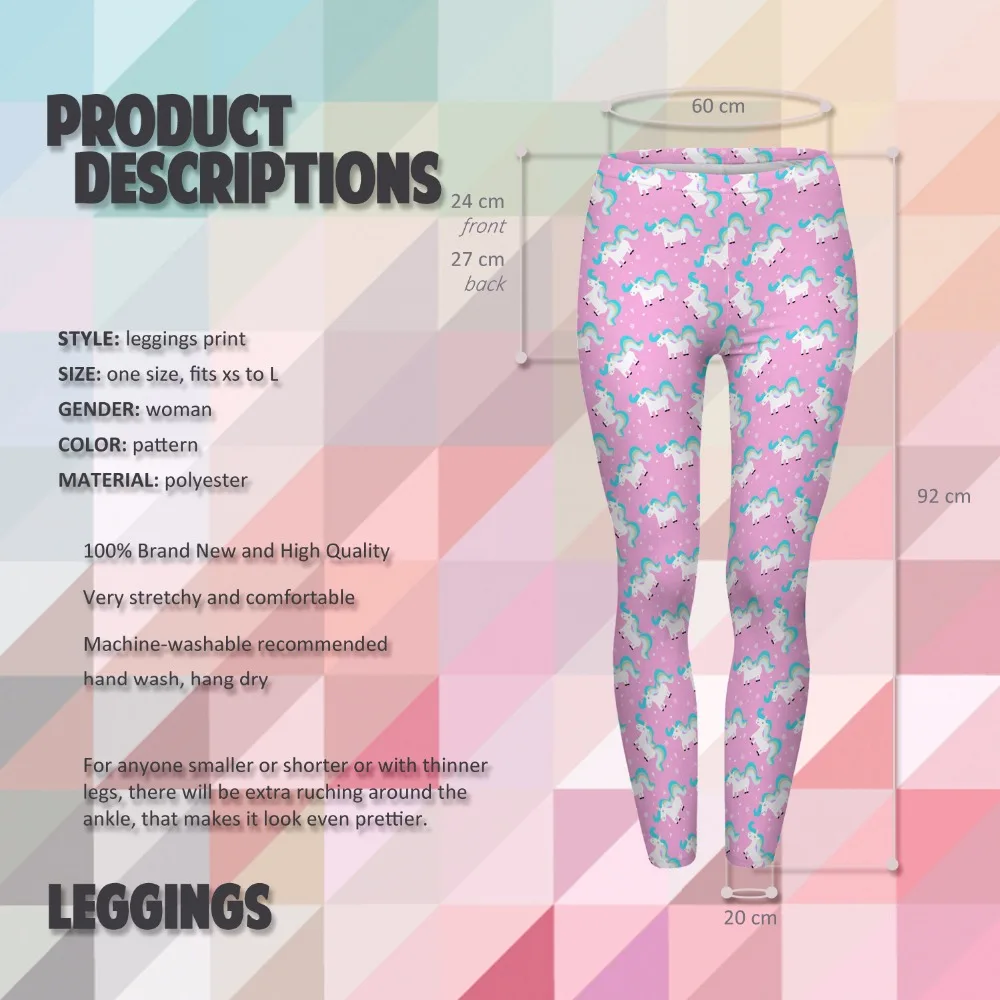 Unicorn Pink Casual Leggings - Well Pick