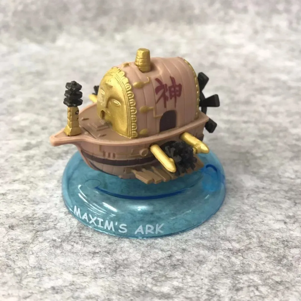 Аниме 6 шт./компл. One Piece Grand Line Going Merry / Polar Tang Red Force пиратский корабль ПВХ фигурка