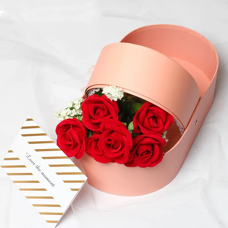 Creative Cradle Flower Box Rose Flower Arrangement Basket Gift Boxs Wedding Home Decoration Christmas decoration