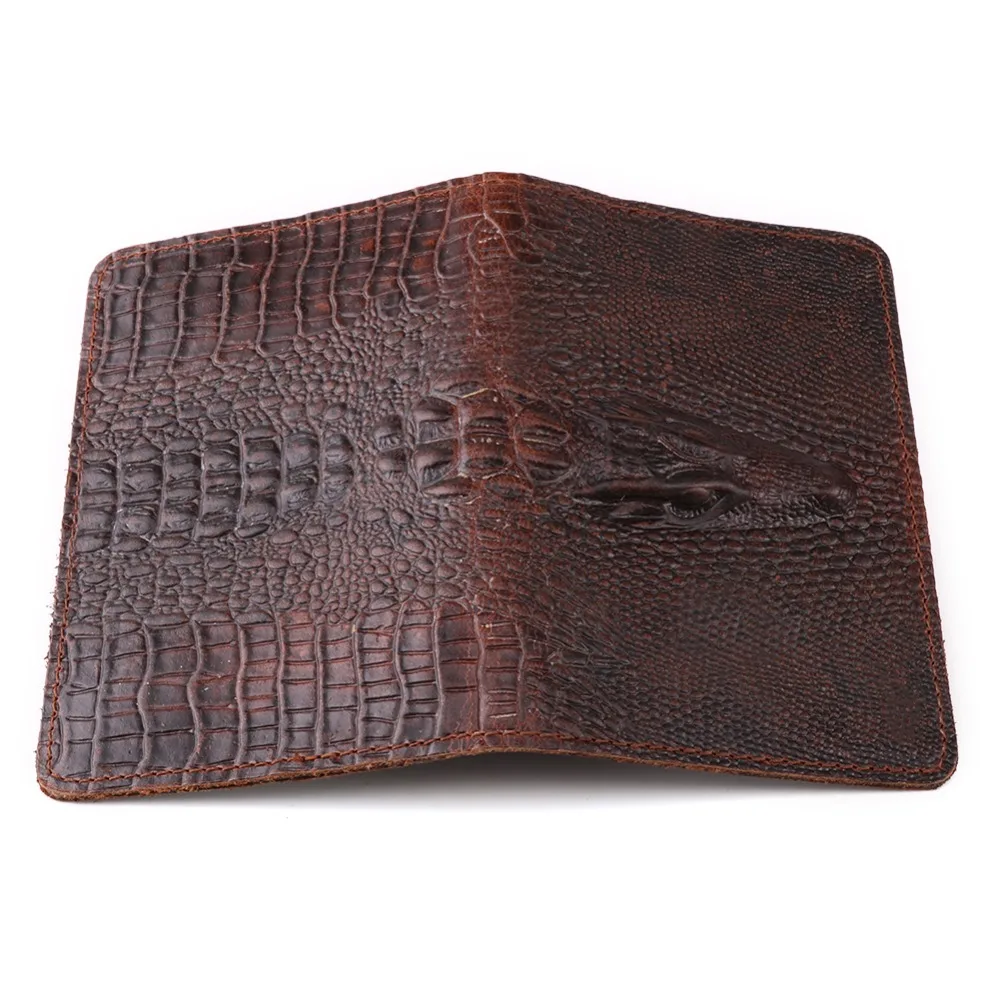 JOYIR RFID держатели для паспорта с узором «крокодиловая кожа», натуральная кожа, дорожные кошельки для кредитных карт, винтажная визитная карточка, Обложка Porta Pasaporte