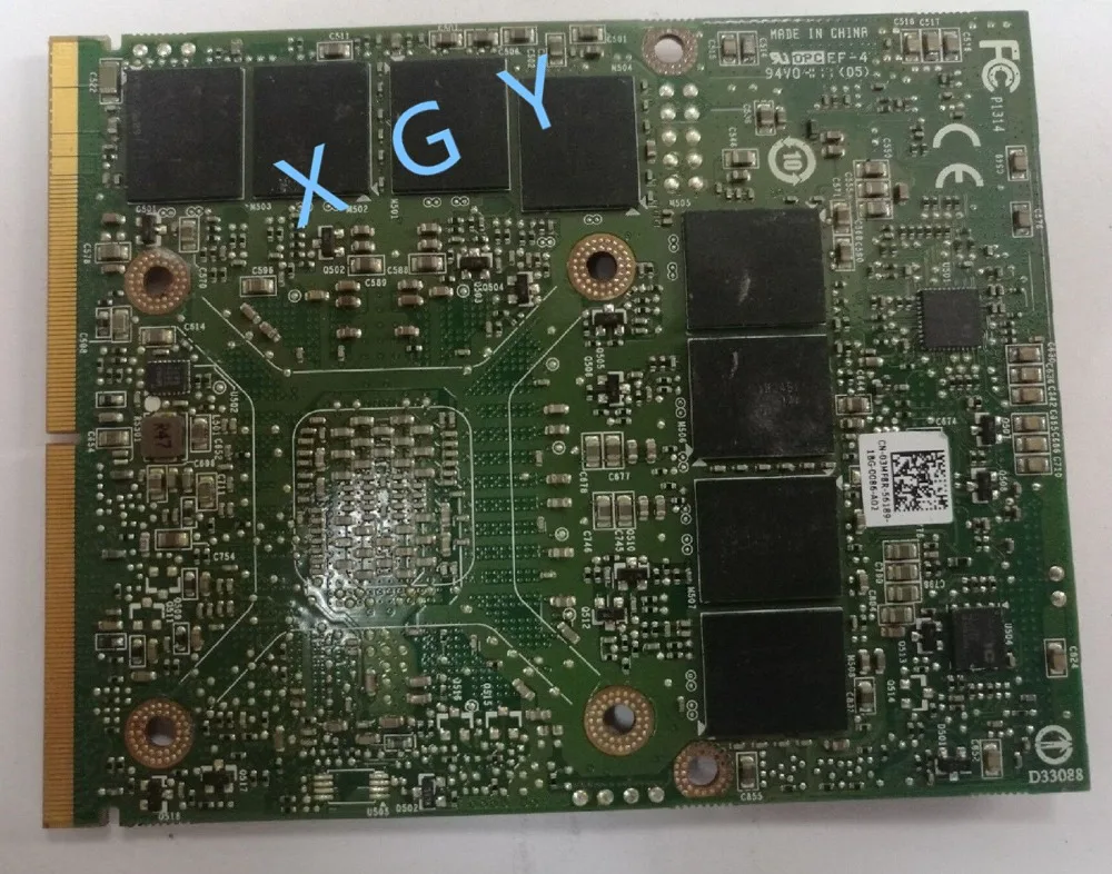 Для Dell M17x R3 M18x GTX 580m N12E-GTX2-A1 2 Гб видеокарта 03MF8R 3MF8R тест ОК | Компьютеры и офис