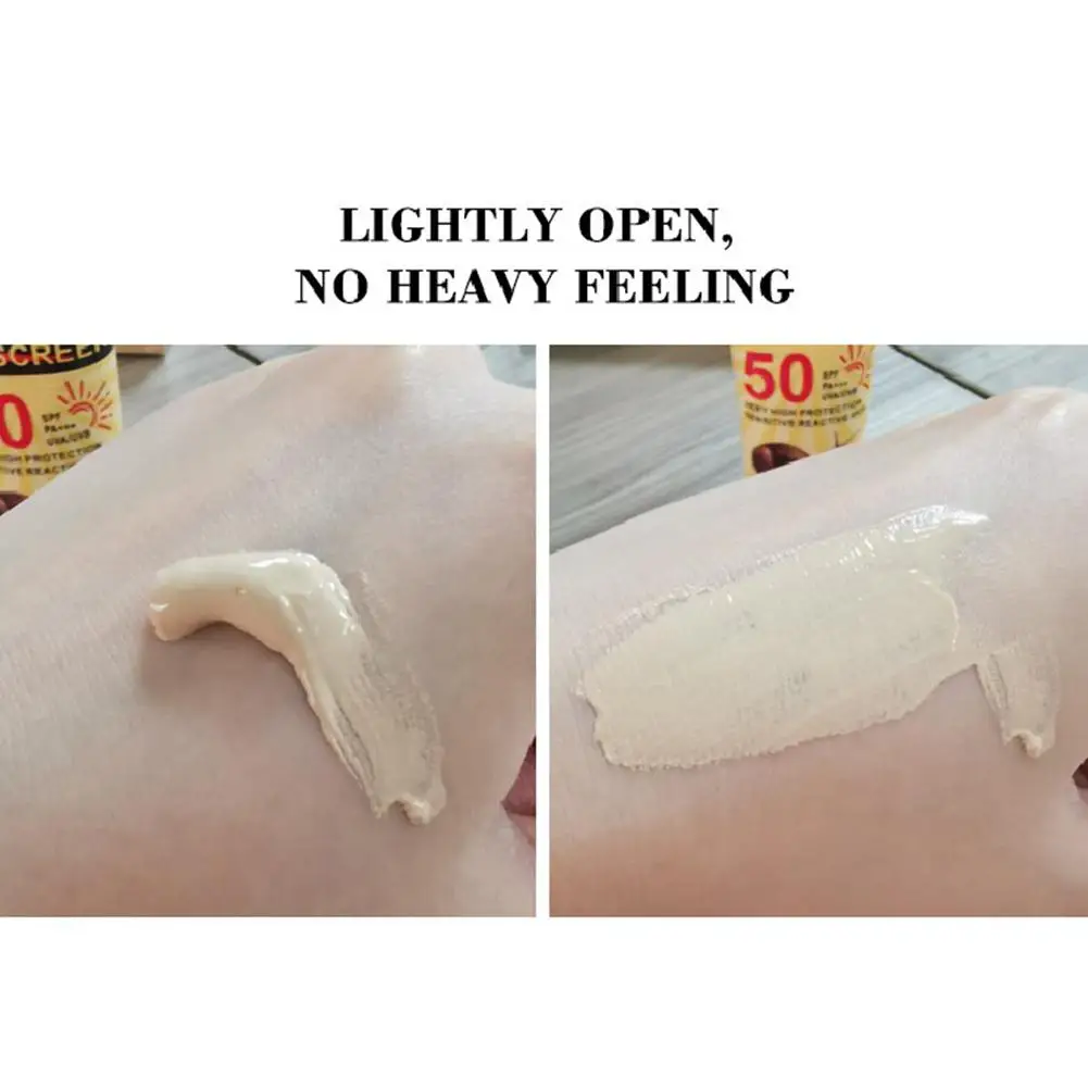 Яркий гламурный коллагеновый улиточный солнцезащитный экран SPF50 + отбеливающий