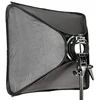 Godox-Equipo fotográfico de iluminación con softbox, kit con un softbox de 60x60 cm con difusor de flash/speedlite y adaptador Bowens tipo S para Canon/Nikon ► Foto 3/6