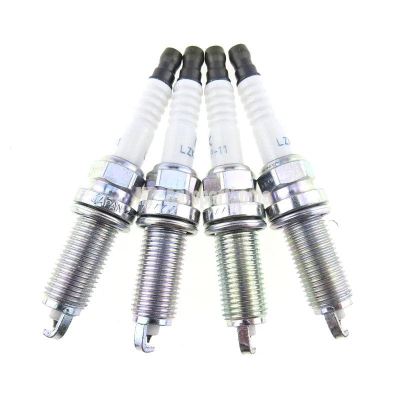 HOT 4PCS LZKAR6AP 11 22401 CK81B Iridium spark plugs for NISSAN X TRAIL
