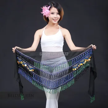 

Belly dance costume senior egypt beads hip scarf for belly dancing belt