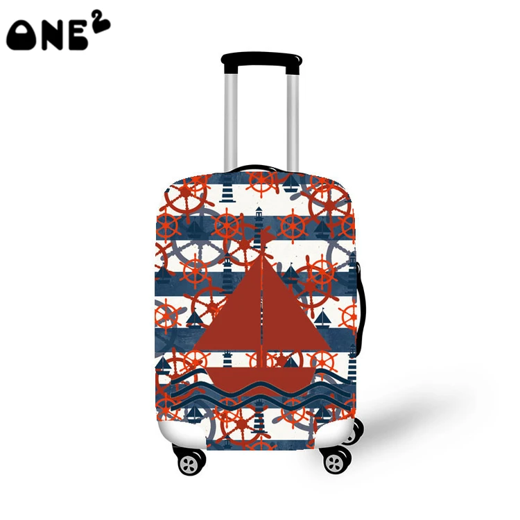 2016 ONE2 Design printing cover apply to 22,24,26 inch suitcase cheap