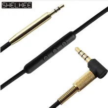 SHELKEE Male to male 3.5mm to 3.5mm jack audio cable for Beats Solo 3/Solo 2 Studio 2.0/Studio 3 Mixr by dr.dre Pro headphones кабель monster cable monster beats solo hd studio mixr