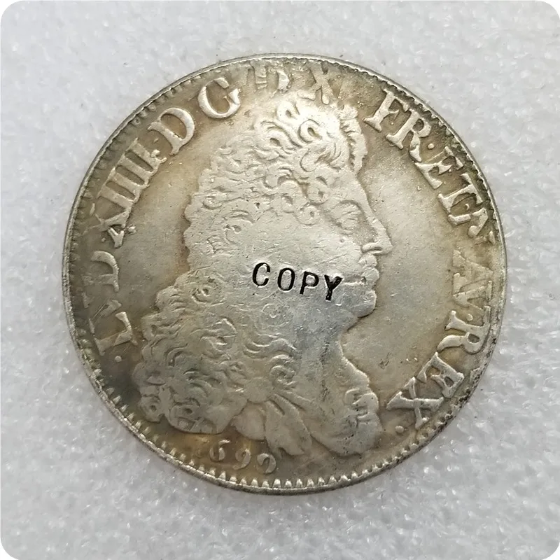 Франция Людовик XIV Ecu 1690 имитация монеты памятные монеты-копии монет медаль коллекционные монеты