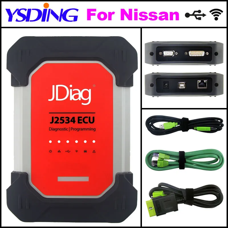 Авто инструмент диагностики jdiag Elite II pro и ЭКЮ программист J2534 для Nissan|diagnostic tool|auto