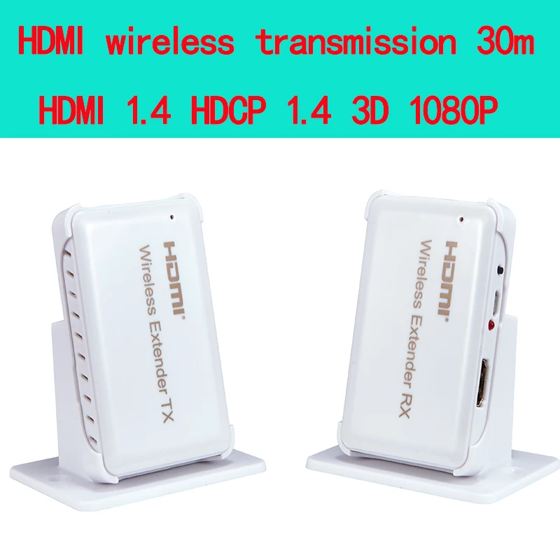 Prix pour HDMI Sans Fil transmission Extender 30 m/98ft, Soutien HDMI 1.4 HDCP 1.4 3d 1080 P Compatible avec tous les HDMI HD appareils Prix pour HDMI Sans Fil transmission Extender 30 m/98ft, Soutien HDMI 1.4 HDCP 1.4 3d 1080 P Compatible avec tous les HDMI HD appareils
