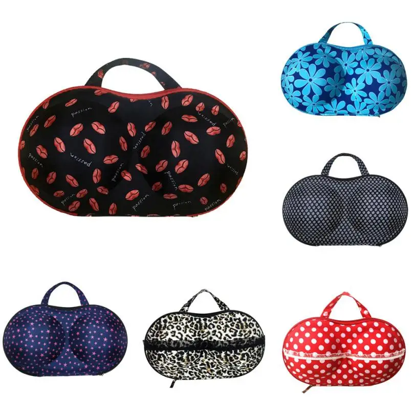 

Portable Bra Underwear Case Container Travel Lingerie Zipper Case Cover Travel Bag Storage Box Protect Travel Top Selling 50p
