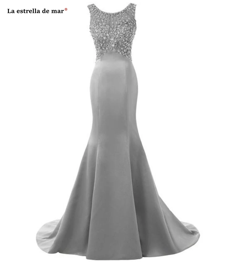 Vestido de madrinha Новое атласное платье подружки невесты с кристаллами цвета шампанского, золотистый, Фиолетовый королевский синий, белый, красный, серебристый длинное платье damigella