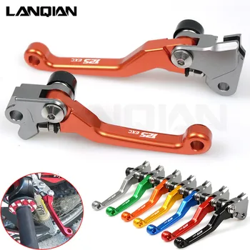 

CNC For KTM 125 EXC SIX DAYS 2005 2006 2007 2008 Motorcycle Brake Clutch Levers Orange Dirt bike Pivot Lever 125EXC Handle Lever