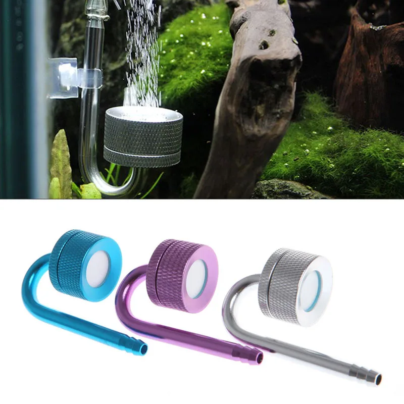 New Aquarium CO2 Atomizer System Diffuser Carbon Dioxide Reactor