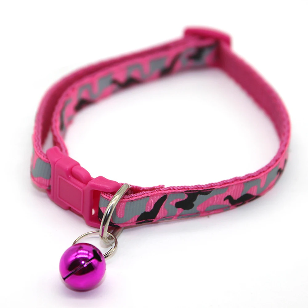 6 видов цветов светильник вес ошейник из нейлона для питомцев с милым котиком и