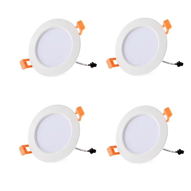 

4pcs/lot Led Downlight 9W Easy Install Recessed LED Downlights Ceiling Recessed Light 3W 5W 7W Warm White Cold White 85-265V