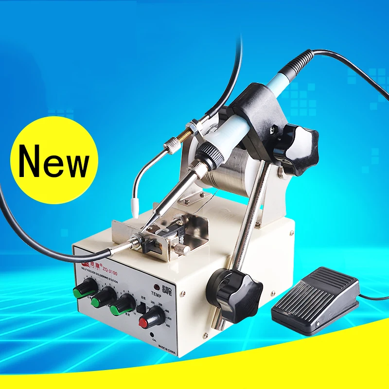Foot type automatic soldering machine robot tin welding gun tin welding ...
