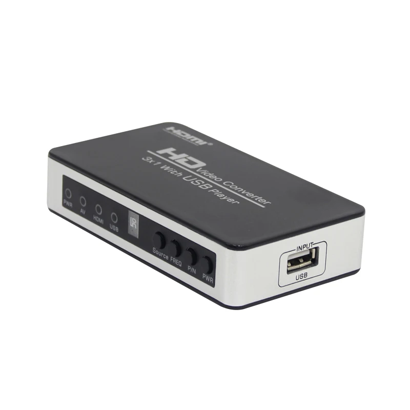 2018 Новый HDMI конвертер USB медиаплеер композитный AV CVBS к видео адаптер 720 P 1080 P|usb to