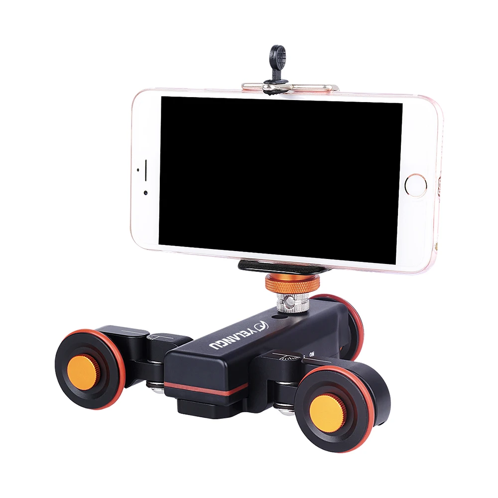 Yelangu L4 Motorized Dolly Slider Remote Control Electric Video Rail Track Slider For Phone DSLR Camera Smartphone iphone Gopro Yelangu L4 Motorized Dolly Slider Remote Control Electric Video Rail Track Slider For Phone DSLR Camera Smartphone iphone Gopro