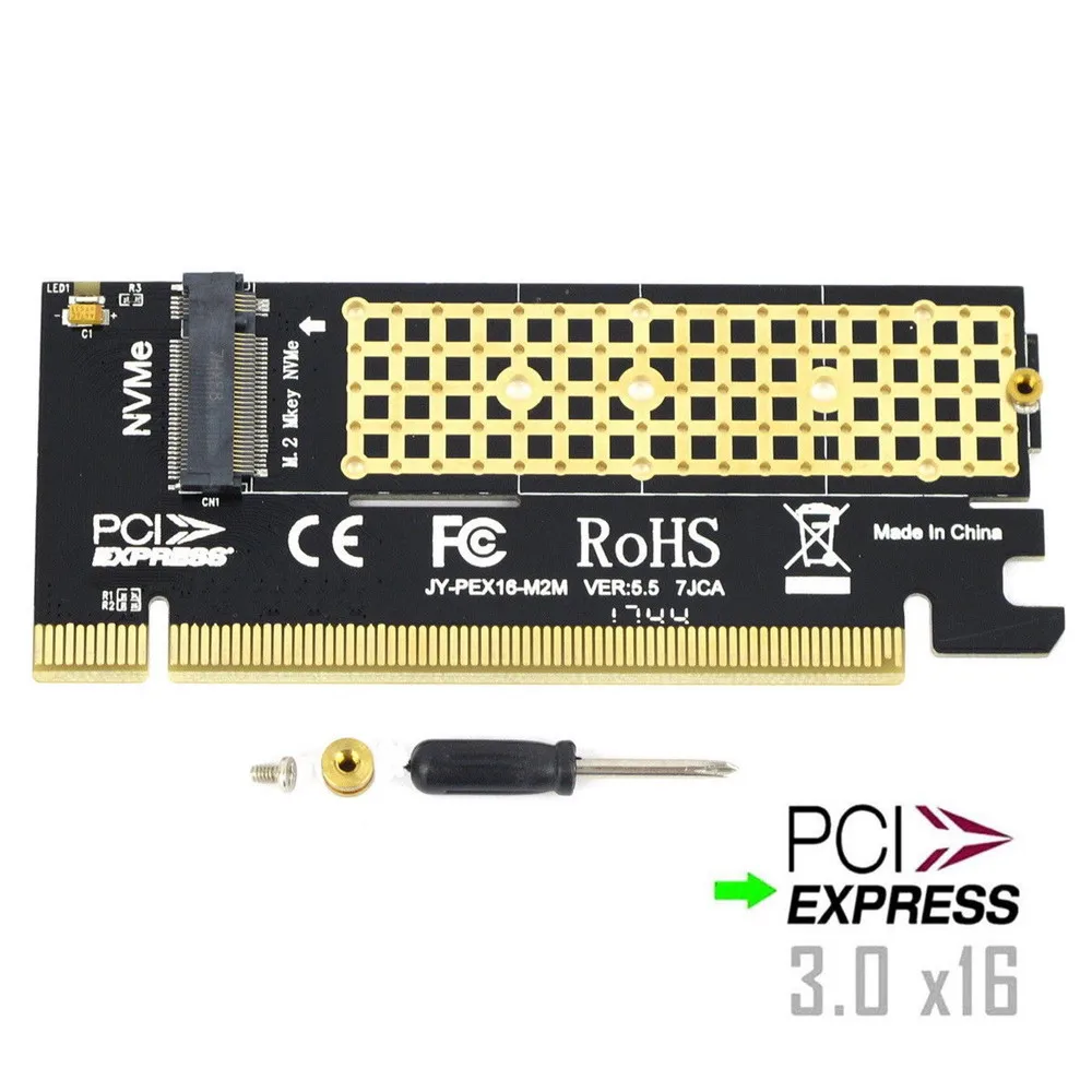NVMe AHCI PCIe x4 M.2 NGFF SSD to PCIE 3.0 x4 converter adapter c GN