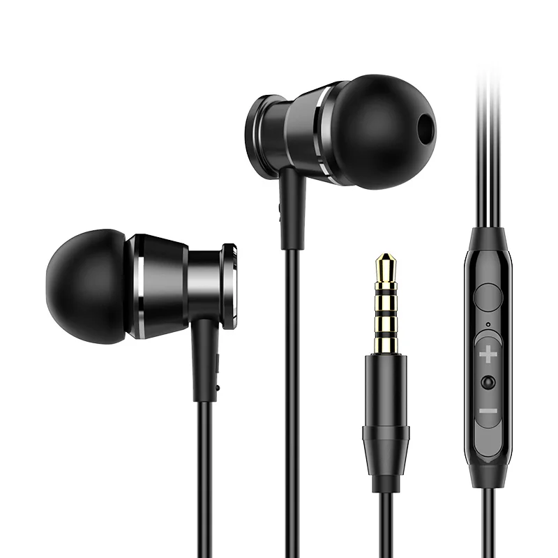 

Langsdom Alloy Sports Earphones M300 Volume Control Bass Headset Stereo super bass in-ear Earphones M305 music with Microphones